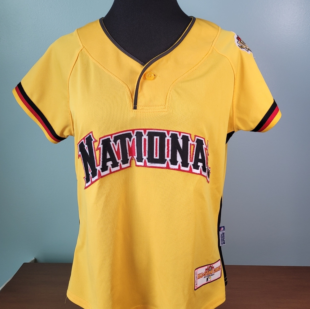 MLB ALL STAR GAME 2006 Authentic Majestic Women's M Jersey Pittsburgh Pirates